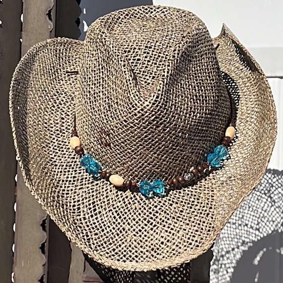 Charlie 1 Horse Accessories - Charlie 1 Horse Western Straw Hat